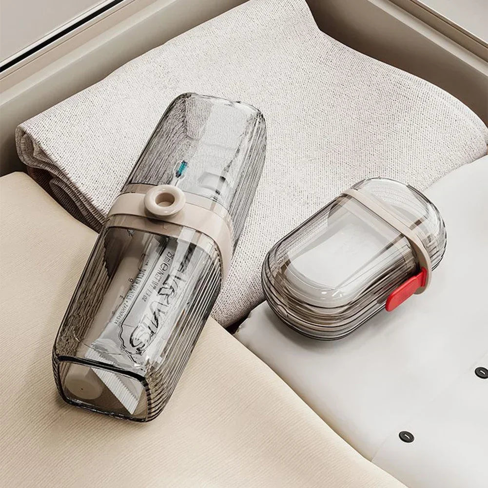 SOAPSAFE – Custodia per sapone da viaggio per un'igiene senza sforzo in movimento