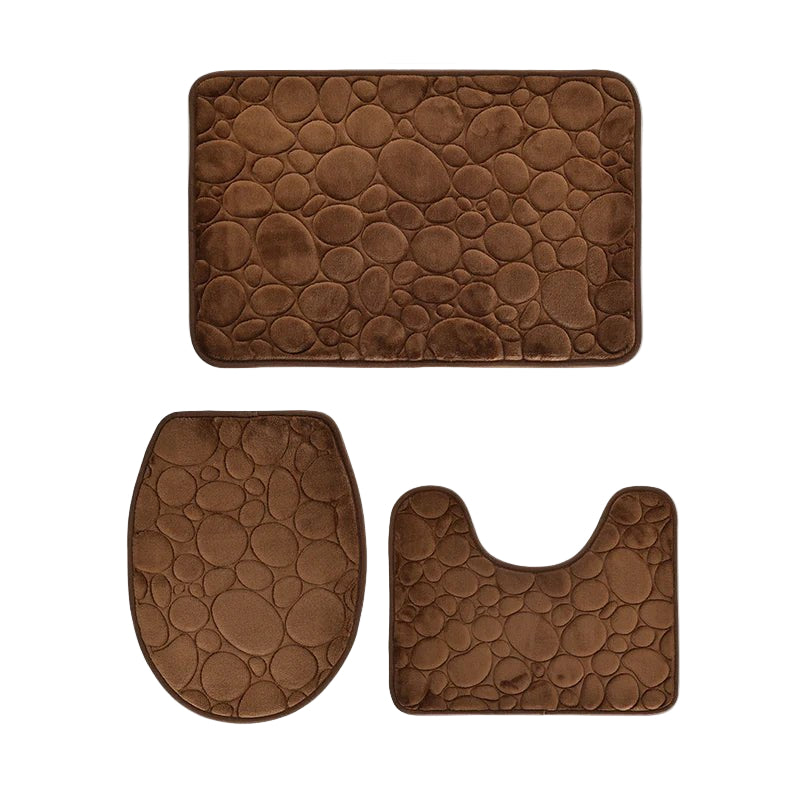 Softura – 3-teiliges rutschfestes Badezimmermatten-Set mit Komfort & Stil
