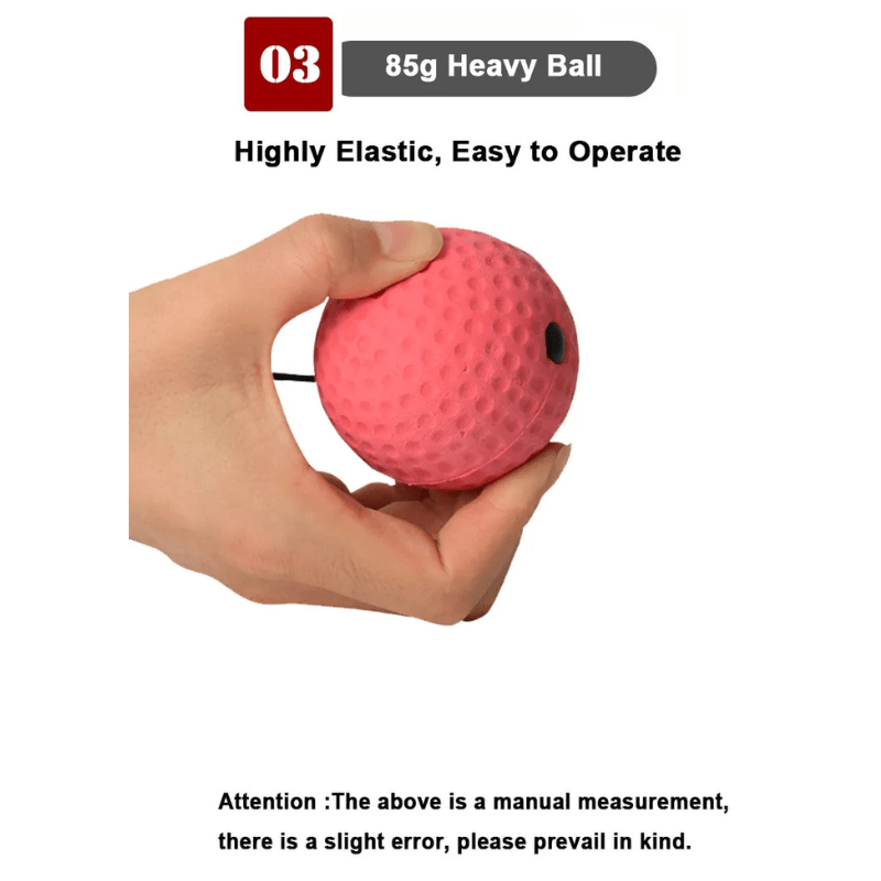 SpeedStrike – Pelota de reflejos para boxeo para entrenamiento de velocidad, concentración y reflejos
