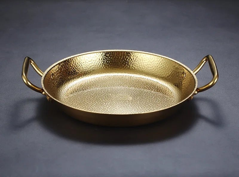 CHEFSTEEL – Pentola in Acciaio Inossidabile Martellato per Salse, Padelle e Cucina Versatile