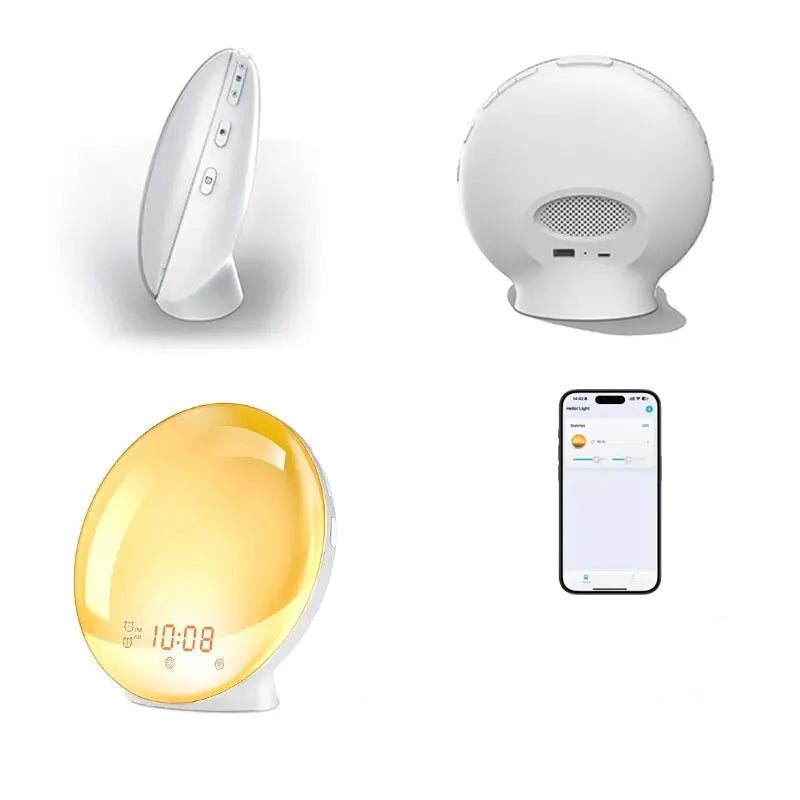 Relógio SunRise – Despertador com simulação de nascer do sol e sons da natureza