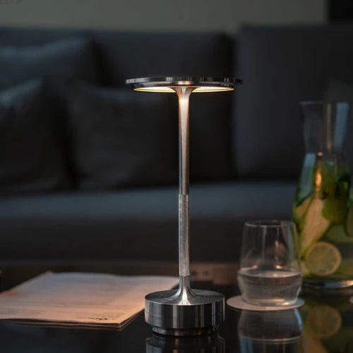 ECLARO – Lampe de table rechargeable avec lumière LED dimmable