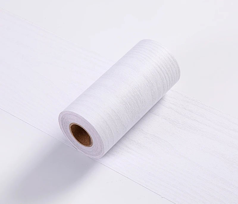 TRIMLINE – Verdikte PVC plintstickers met houtnerfprint