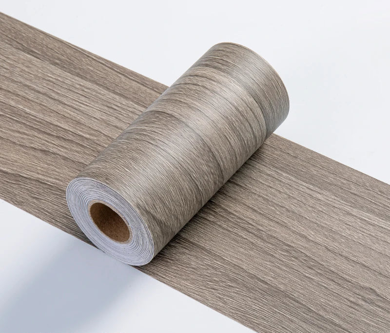 TRIMLINE – Adesivi per battiscopa in PVC spesso effetto legno