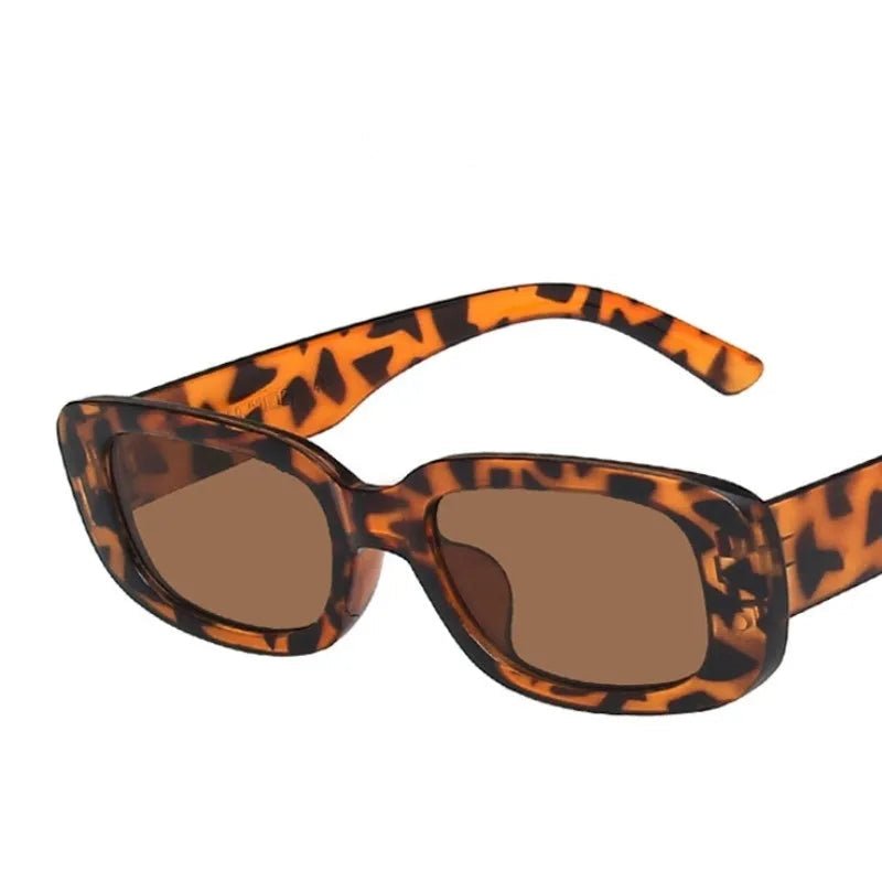 VINTA SHADE – Óculos de Sol Retangulares Vintage Estilosos com Proteção UV