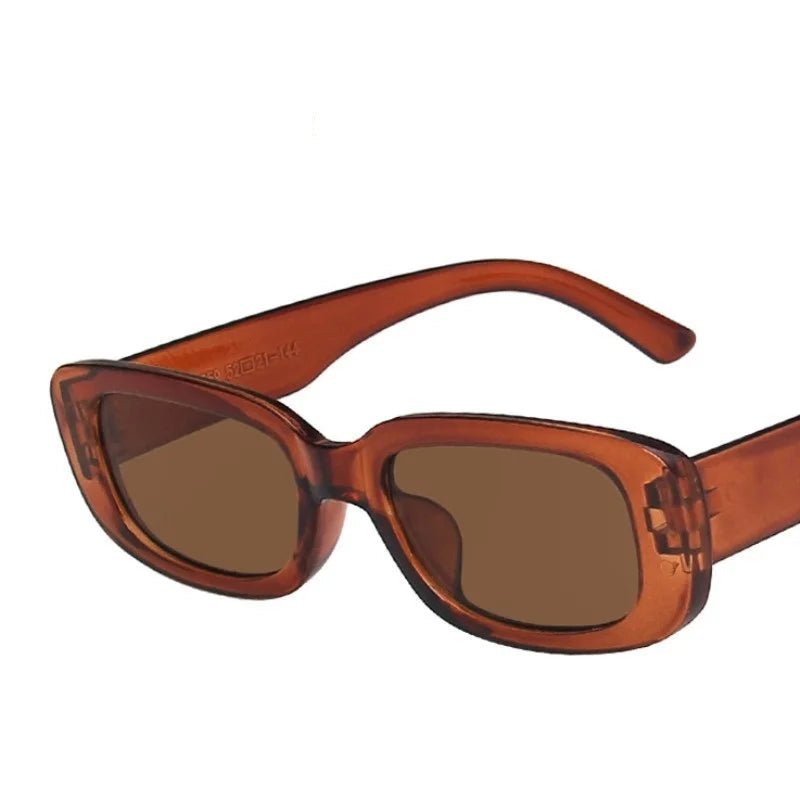 VINTA SHADE – Óculos de Sol Retangulares Vintage Estilosos com Proteção UV