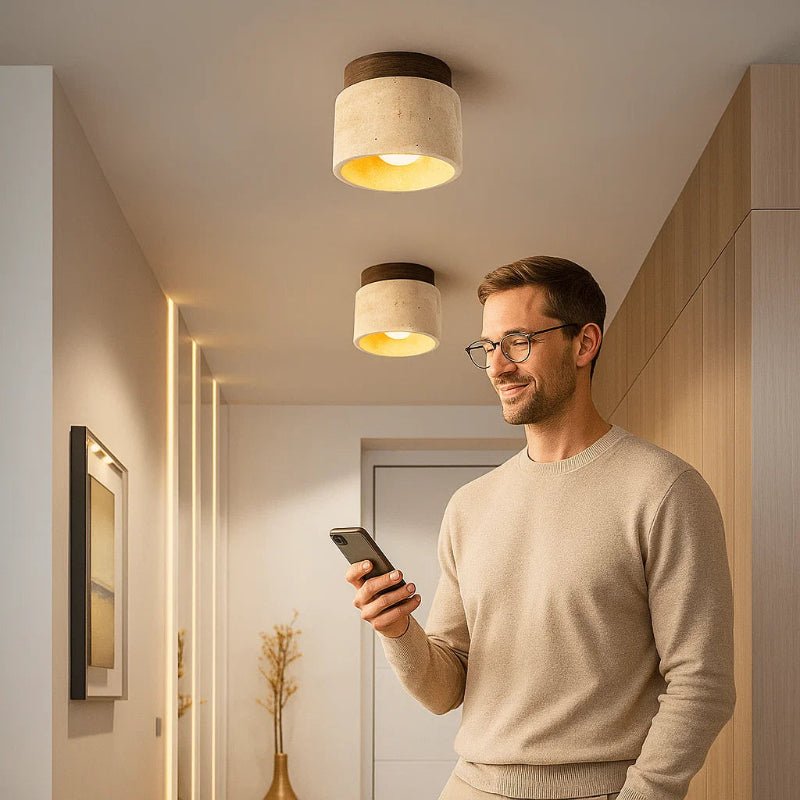 HUSHLAMP – Minimalist wooden LED lamp for a calm atmosphere 1