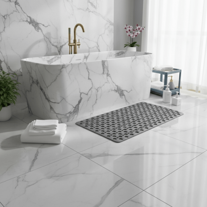 WETGUARD MAT – Luxe Antislip Douchemat met Sneldrainage & Hygiënisch Comfort