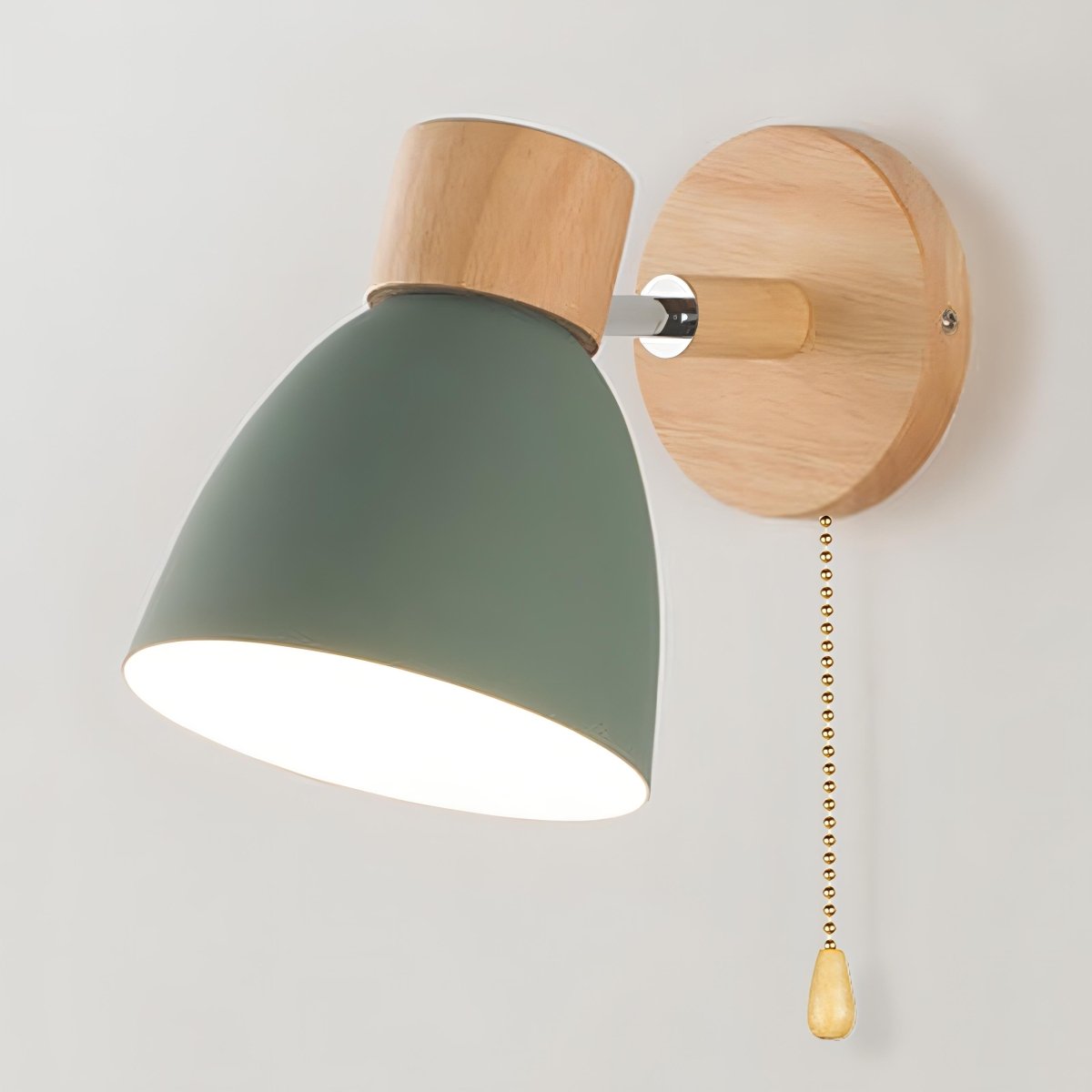 Yadiel Wall Light - modern wooden wall lamp in the Nordic style 3