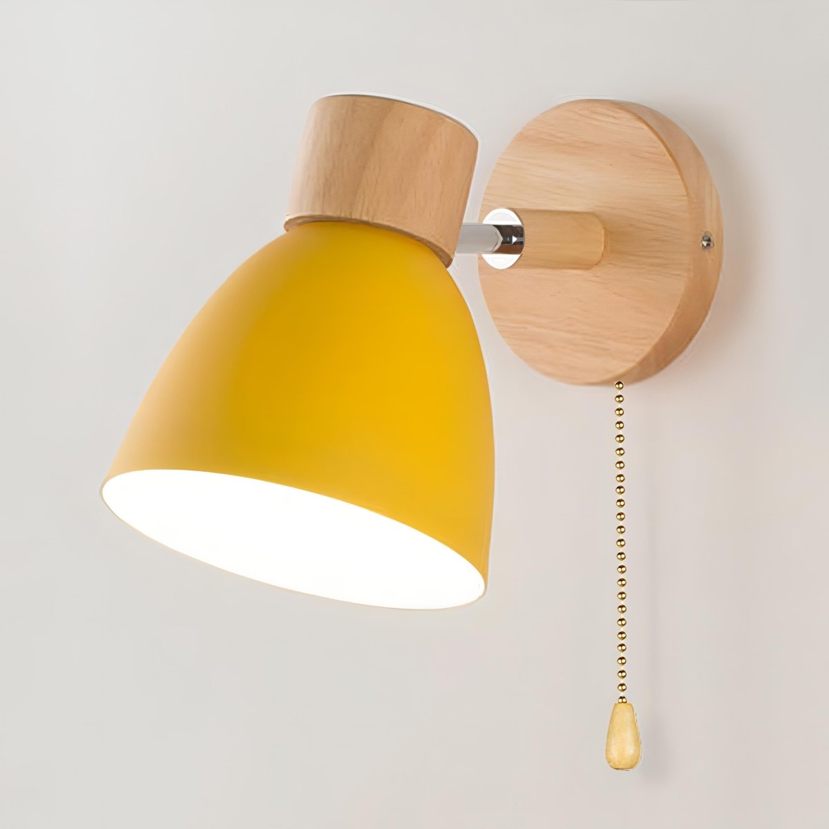 Yadiel Wall Light - modern wooden wall lamp in the Nordic style 5