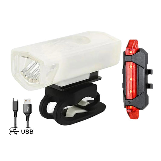 BikeBeam - Lampe de vélo USB rechargeable avec feu arrière pour des trajets nocturnes en toute sécurité