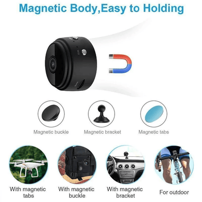 Minicam 1080p-compact security camera with night vision & app control 3