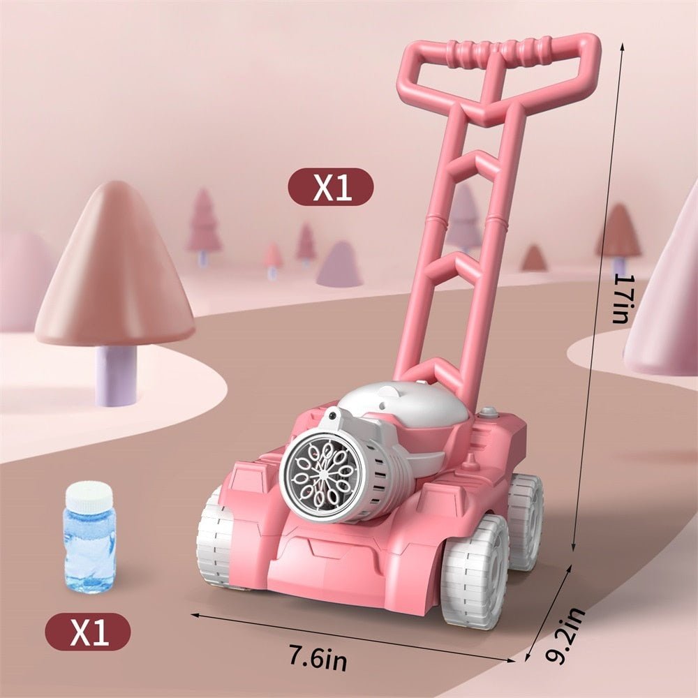 Bubblemow Fun – Bubble Lawn Mower Toy for Outdoor Play and Active Fun