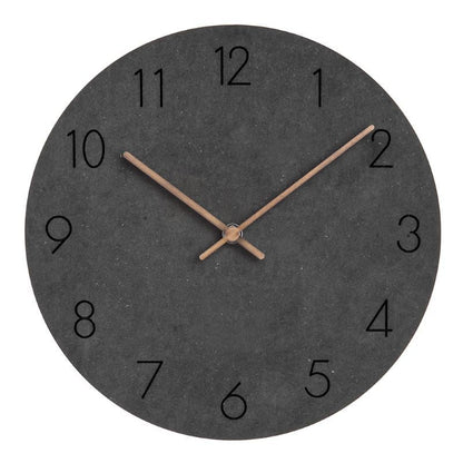 Orologio da parete NordWhisper - Minimalismo nordico silenzioso per interni eleganti e tranquilli