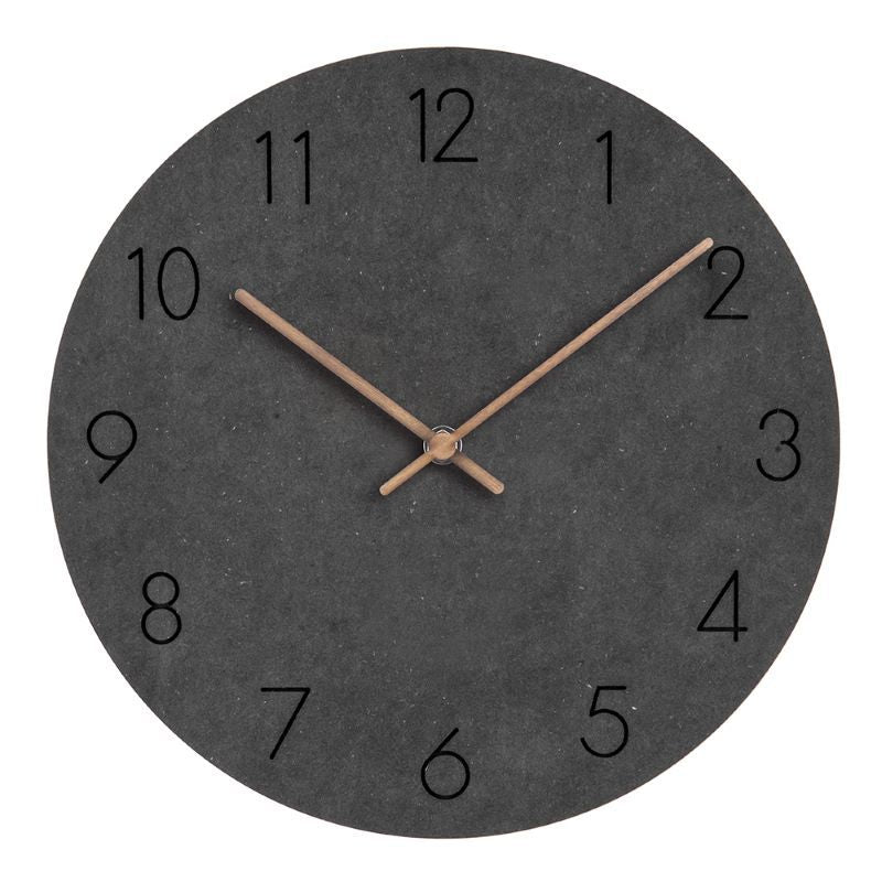 Orologio da parete NordWhisper - Minimalismo nordico silenzioso per interni eleganti e tranquilli