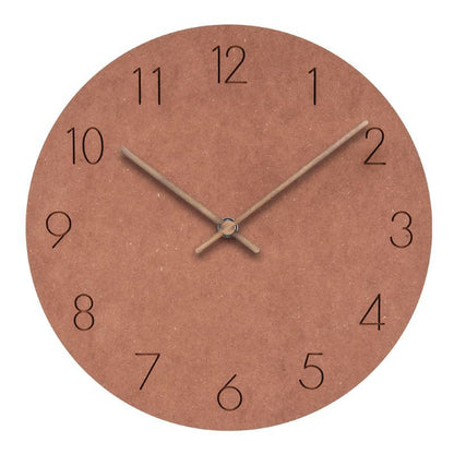 Orologio da parete NordWhisper - Minimalismo nordico silenzioso per interni eleganti e tranquilli