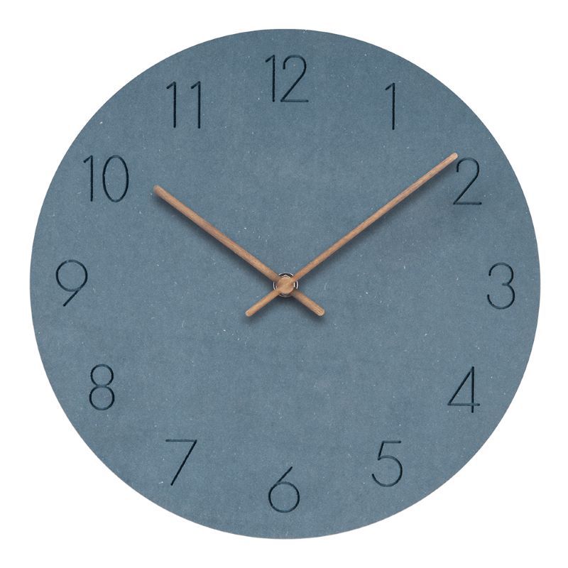 Orologio da parete NordWhisper - Minimalismo nordico silenzioso per interni eleganti e tranquilli