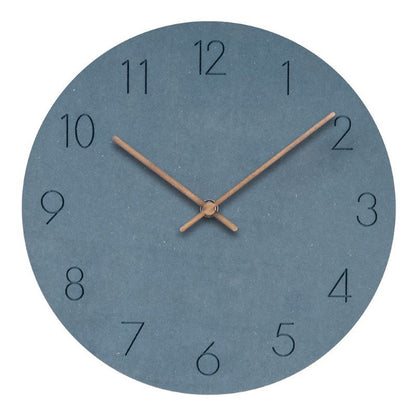 Orologio da parete NordWhisper - Minimalismo nordico silenzioso per interni eleganti e tranquilli