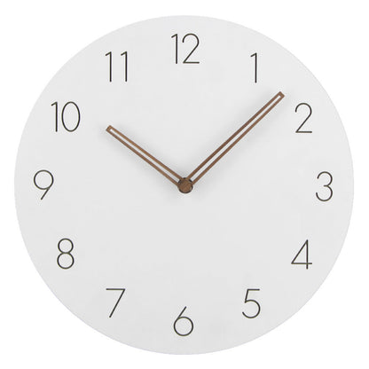 Orologio da parete NordWhisper - Minimalismo nordico silenzioso per interni eleganti e tranquilli