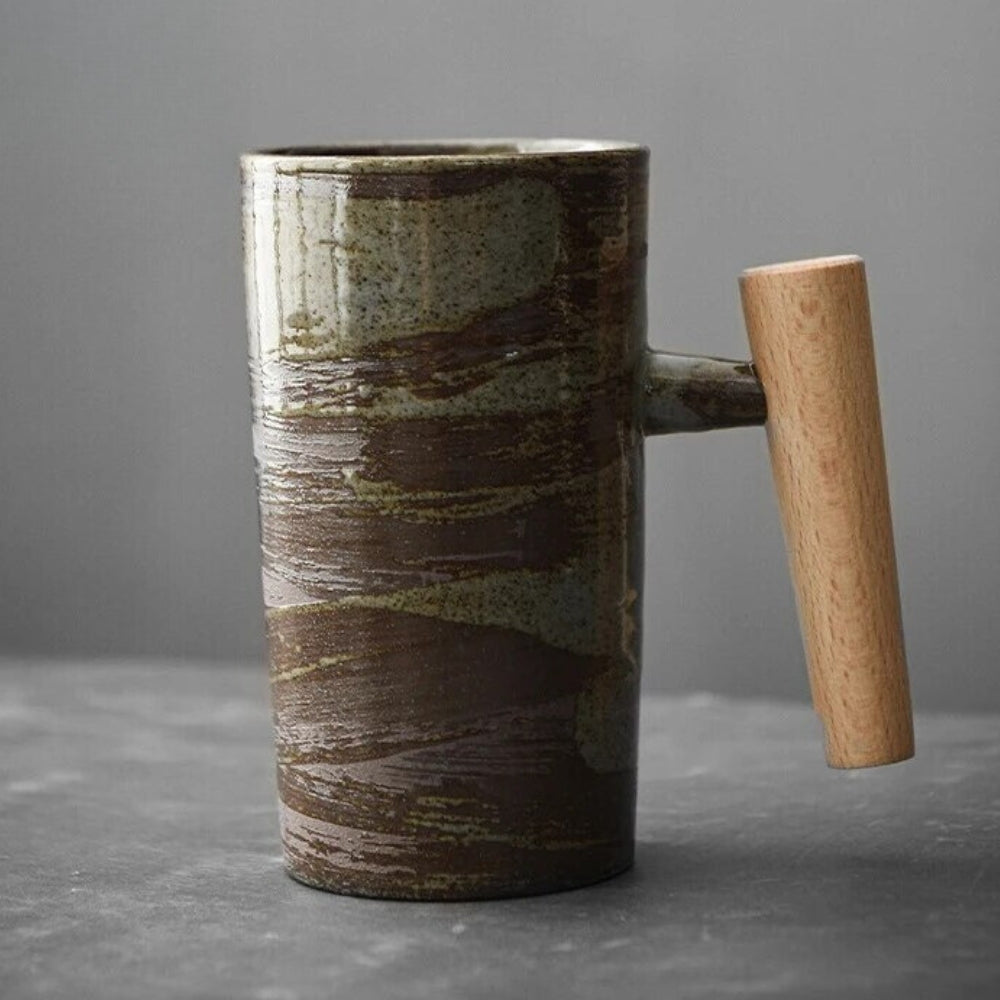  Lattecraft Nordic Earth Latte cups - handmade & functional for your coffee experience-6