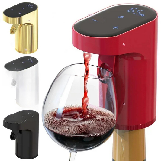 Vintelle Pour Elektrische Wijnkaraf - Instant Beluchting en Moeiteloos Wijn Schenken met Compact, Elegant Ontwerp