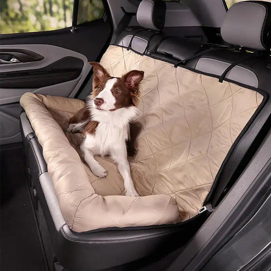  Back seat dog elder-waterproof & protective for every drive-2
