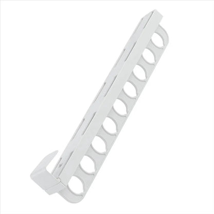 SmartGlide Pull-Out Rack - Organisateur de placard pour pantalons, écharpes, cravates - Système de glissement facile - Design élégant et moderne