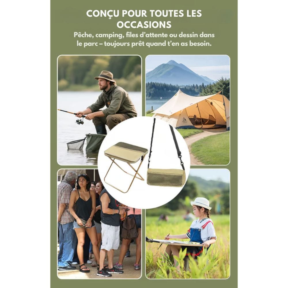 2-in-1 chair bag-waterproof folding chair & backpack for outdoor adventure 3