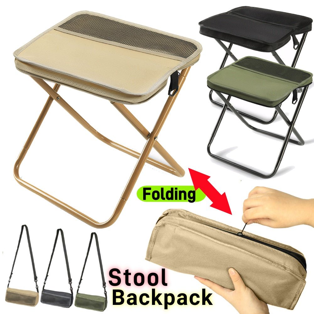 backpack small travel chare 2-in-1 Chair Bag – Ultralight Foldable Backpack & Seat for Hiking, Camping, Fishing