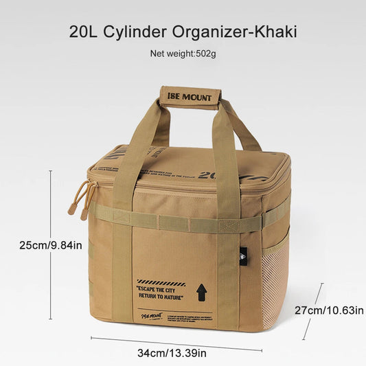 CAMPHOLD – 20L Outdoor Organizer Bag for Travel & Camping