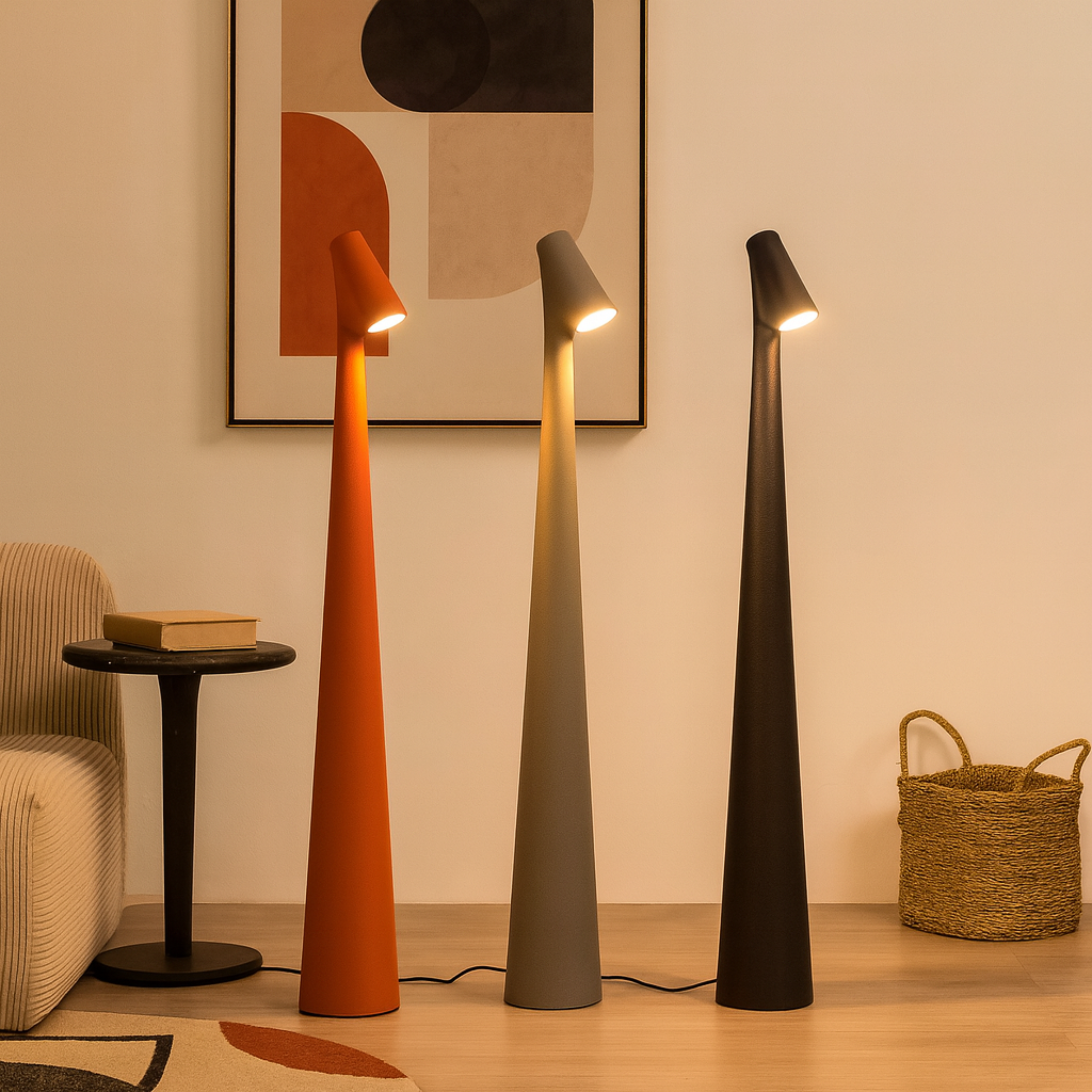 EVOLUCE – Lampe de table rechargeable au design moderne et longue autonomie de batterie
