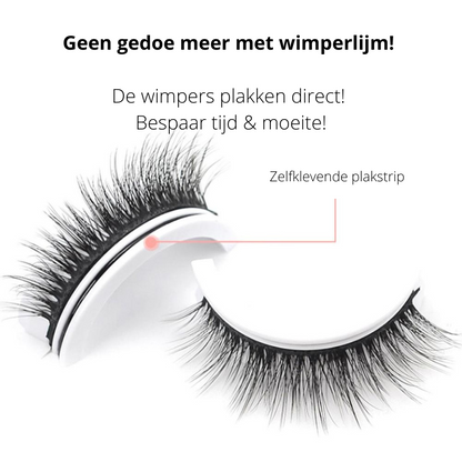  Self -ran -lesive eyelashes reusable - dramatic look, 7 styles, easy attachment-5