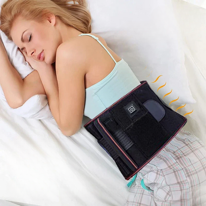  Ergonomic heating belt with adjustable warmth for back pain relief-6