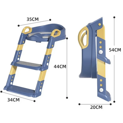 EASYPOTTY - Ergonomischer Töpfchensitz mit kindgerechtem Design für einfaches Töpfchentraining