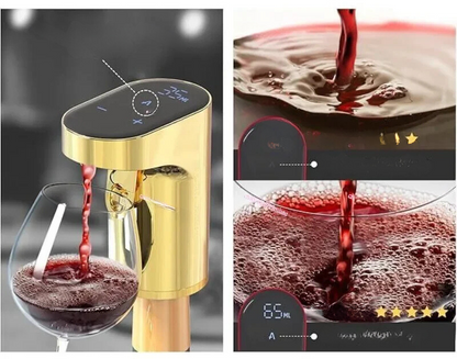 Vintelle Pour Elektrische Wijnkaraf - Instant Beluchting en Moeiteloos Wijn Schenken met Compact, Elegant Ontwerp