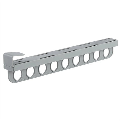 SmartGlide Pull-Out Rack - Organisateur de placard pour pantalons, écharpes, cravates - Système de glissement facile - Design élégant et moderne