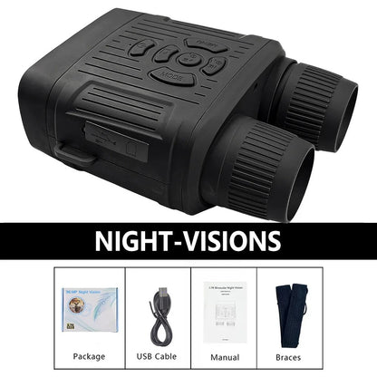 NightPulse – Night vision binoculars with infrared technology & recording function