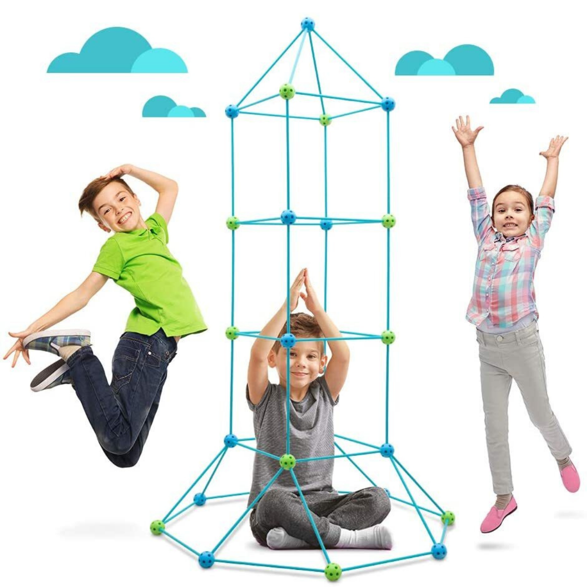 TENTPLAY - Tenda da gioco creativa per costruzioni e scoperte fantasiose
