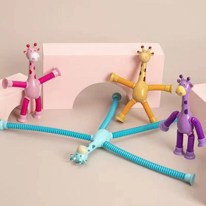 Flexigiraffe - Giocattolo flessibile da allungare e piegare per bambini - Abilità motorie e gioco creativo