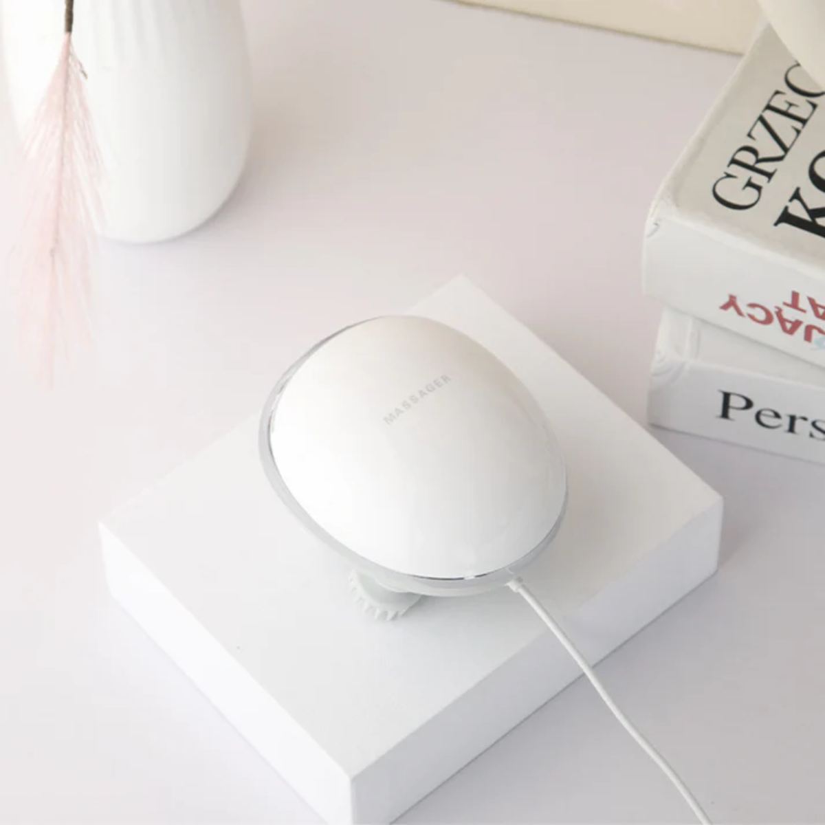  Scalp bliss - luxurious scalp massage with red light therapy & waterproof design-2