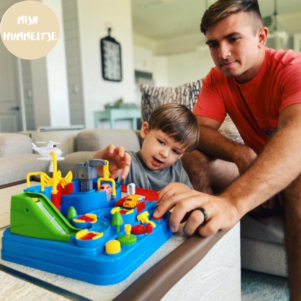 City Adventure– Interactive city playset with cars & crane for curious explorers