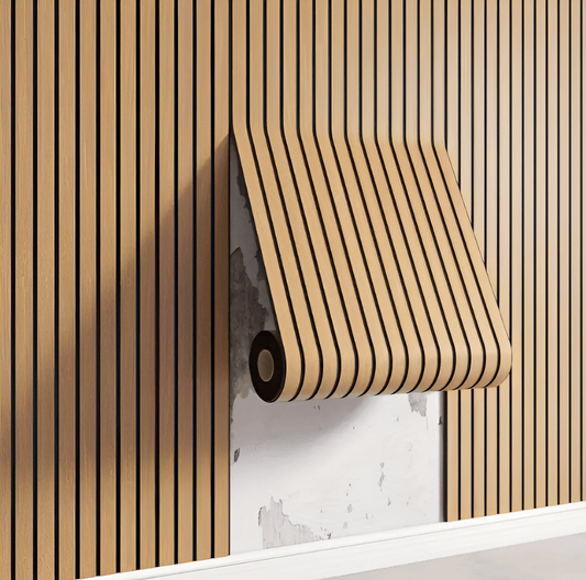 3D Akupanel - Pannelli murali autoadesivi effetto legno