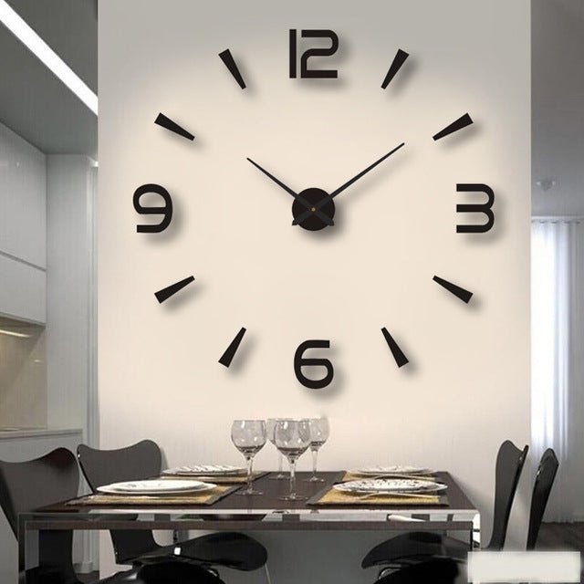 TimeDepth Acryl Wandklok - Stil 3D Effect voor Modern Interieur Design