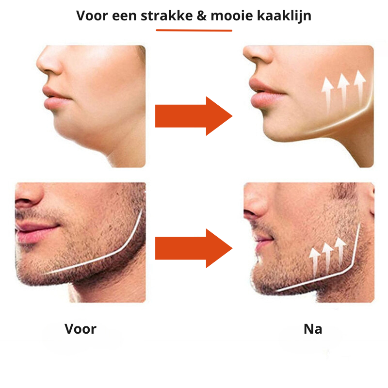  Facetone Sculpt - Natural Maxillary Line Training tool made of silicone for defined contours-5