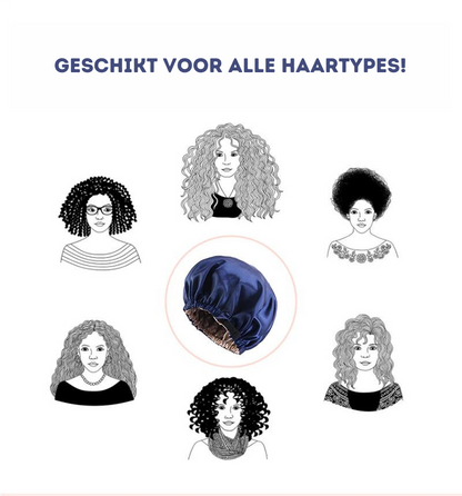  SatinGlow - luxurious hair cap from satin for optimal hair protection at night-5