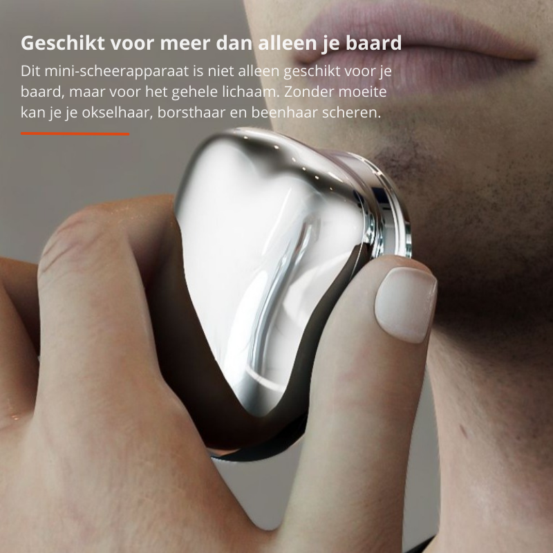  Pockshave - compact waterproof razor with USB -C connection for travel-6