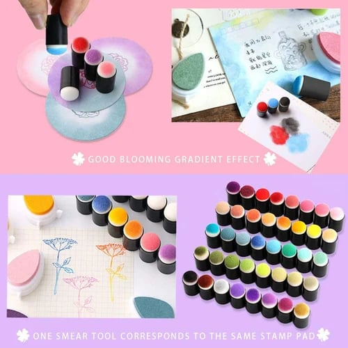 FINGER SPECIES - Kreatives Fingerfarben-Set mit Stempeln & Schablonen