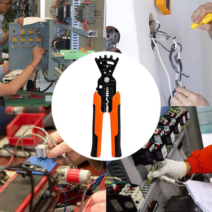 5-in-1 Multifunctional Tool for Electrical Work – Wire Stripper, Cutter, Crimper, and Bender in Durable Chromium Vanadium Steel-6