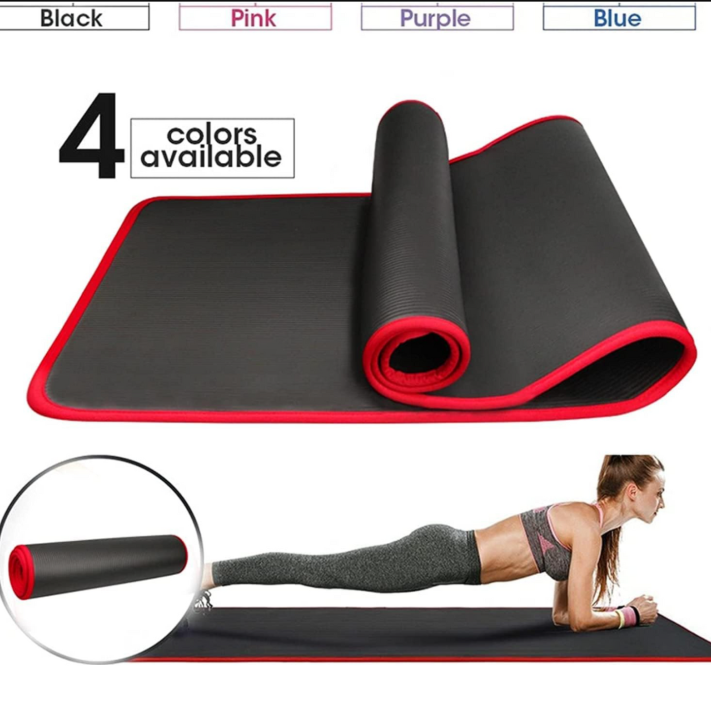 ZENPAD – Extra Thick Non-Slip Yoga Mat for Comfort and Stability
