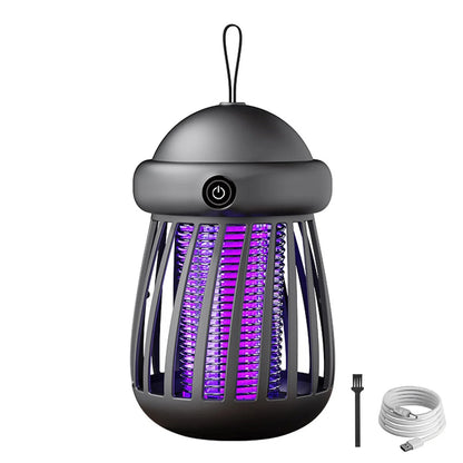 LumaGuard Insektentöter-Lampe - Geräuschloser UV-Mückenschutz für den Innen- und Außenbereich